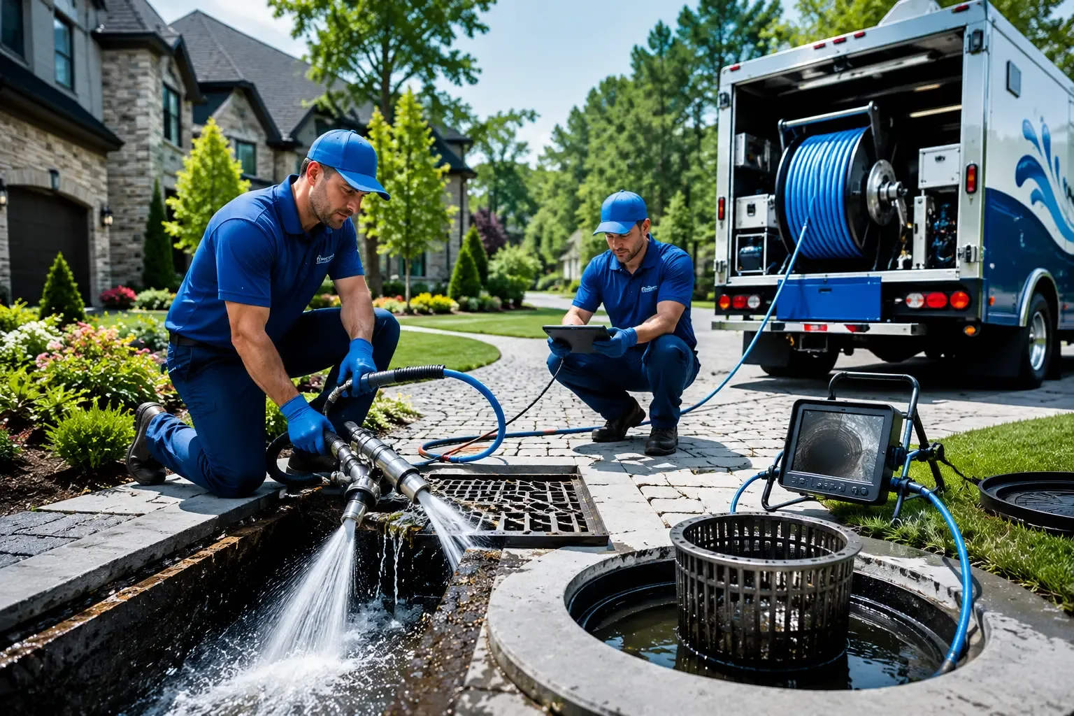 Local outdoor drain cleaning professionals in Woburn, MA